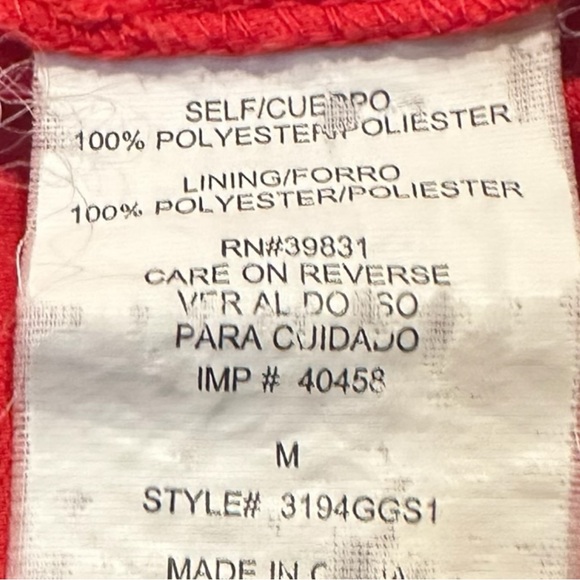 XOXO Scarlet Blouse with Elegant Lace Detail EUC - Picture 8 of 9